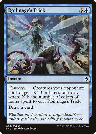 Roilmage's Trick [Battle for Zendikar] | Cracking-Singles