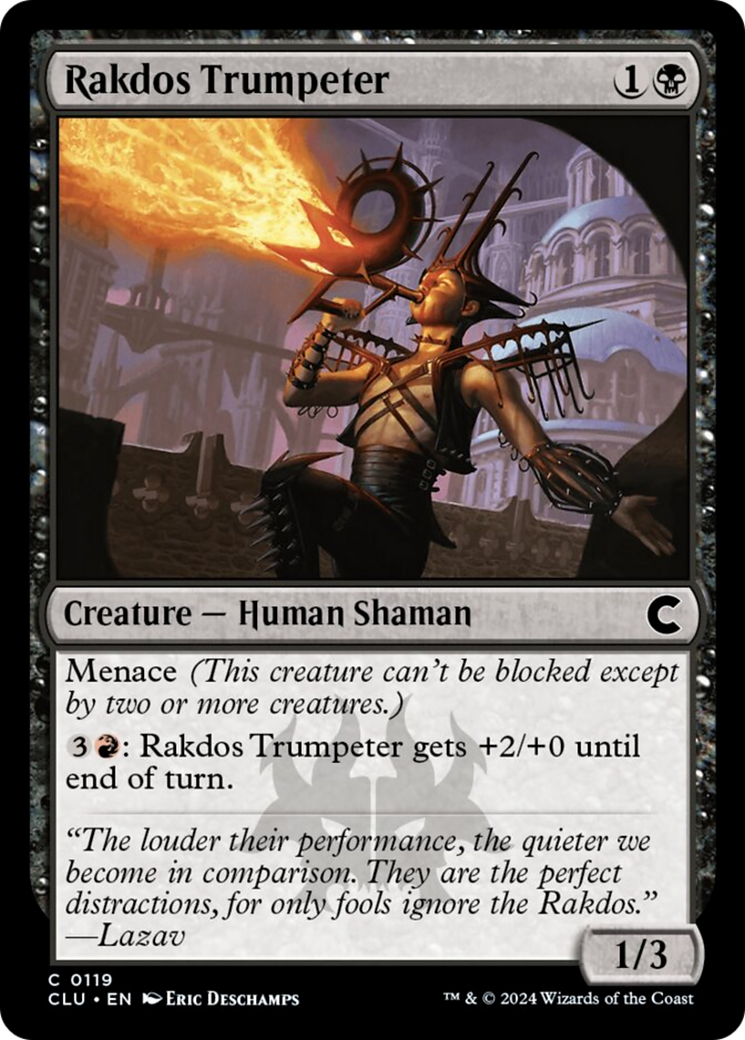 Rakdos Trumpeter [Ravnica: Clue Edition] | Cracking-Singles