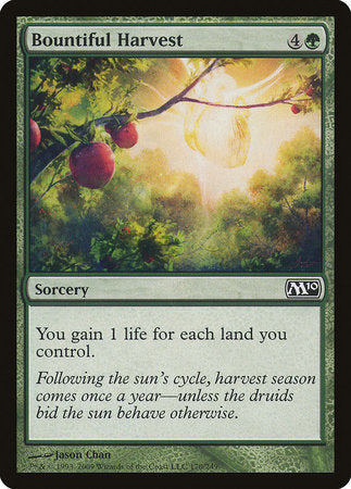 Bountiful Harvest [Magic 2010] | Cracking-Singles