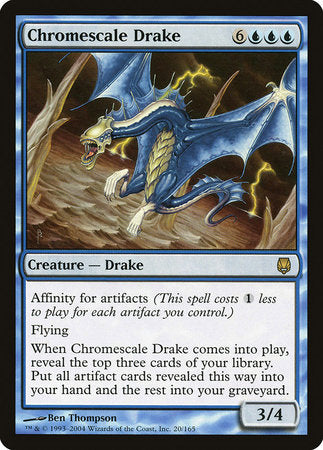 Chromescale Drake [Darksteel] | Cracking-Singles