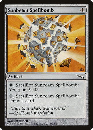 Sunbeam Spellbomb [Mirrodin] | Cracking-Singles