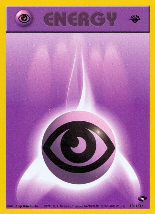 Psychic Energy (131/132) [Gym Challenge 1st Edition] | Cracking-Singles