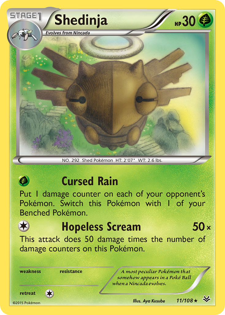 Shedinja (11/108) [XY: Roaring Skies] | Cracking-Singles