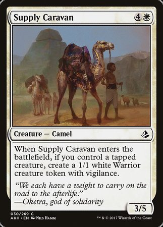 Supply Caravan [Amonkhet] | Cracking-Singles