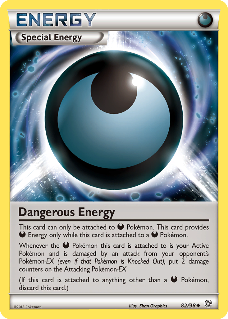 Dangerous Energy (82/98) [XY: Ancient Origins] | Cracking-Singles