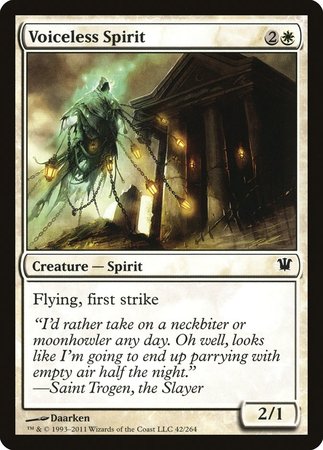 Voiceless Spirit [Innistrad] | Cracking-Singles