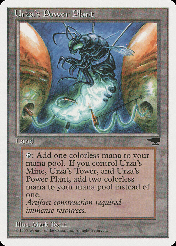 Urza's Power Plant (Insect) [Chronicles] | Cracking-Singles