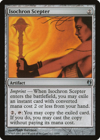 Isochron Scepter [Duel Decks: Izzet vs. Golgari] | Cracking-Singles