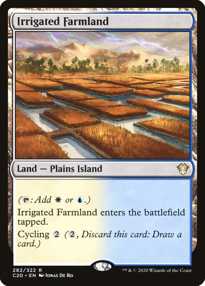 Irrigated Farmland [Commander 2020] | Cracking-Singles