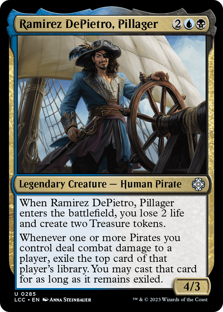 Ramirez DePietro, Pillager [The Lost Caverns of Ixalan Commander] | Cracking-Singles