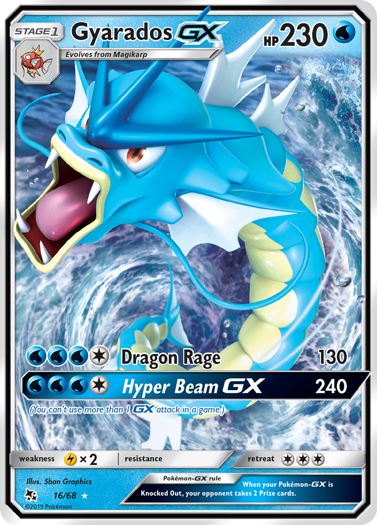 Gyarados GX (16/68) [Sun & Moon: Hidden Fates] | Cracking-Singles