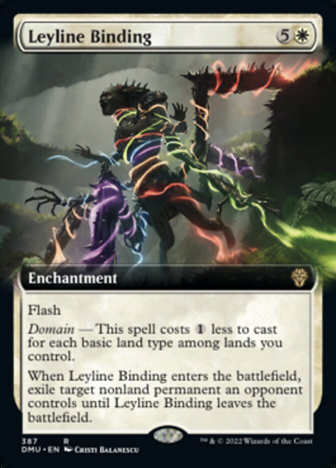 Leyline Binding (Extended Art) [Dominaria United] | Cracking-Singles