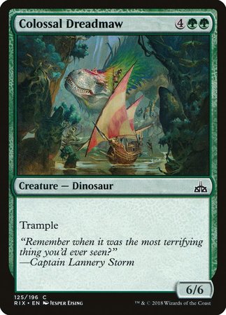 Colossal Dreadmaw [Rivals of Ixalan] | Cracking-Singles