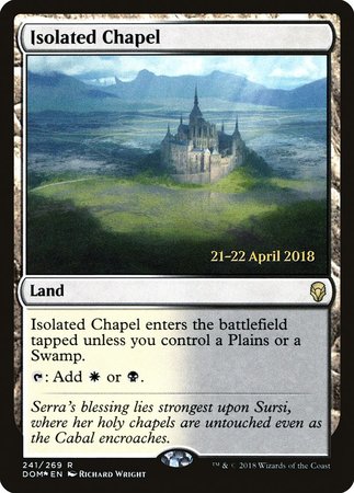 Isolated Chapel [Dominaria Promos] | Cracking-Singles