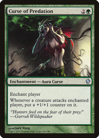 Curse of Predation [Commander 2013] | Cracking-Singles