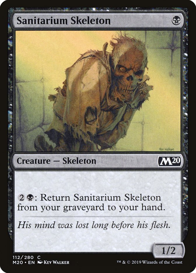 Sanitarium Skeleton [Core Set 2020] | Cracking-Singles