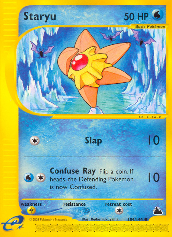 Staryu (104/144) [Skyridge] | Cracking-Singles