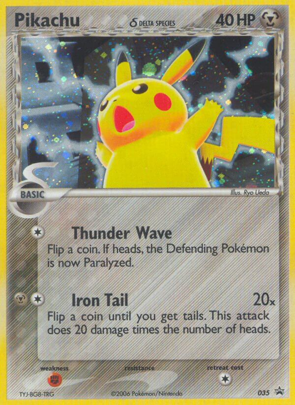 Pikachu (035) (Delta Species) [Nintendo: Black Star Promos] | Cracking-Singles