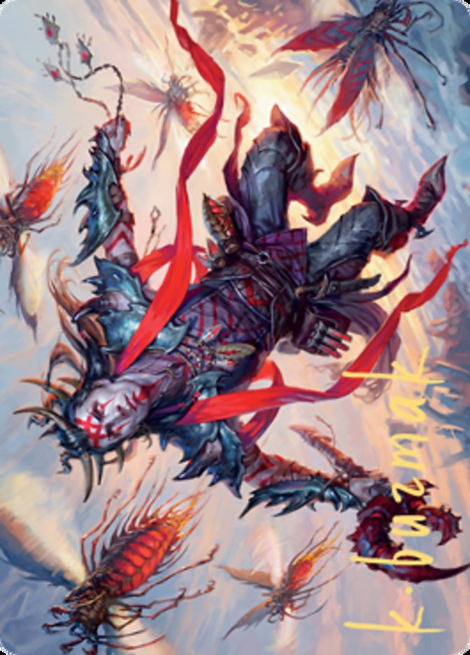 Scion of the Swarm Art Card [Zendikar Rising Art Series] | Cracking-Singles