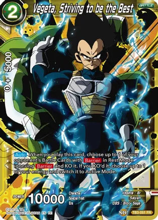 Vegeta, Striving to be the Best [TB3-051] | Cracking-Singles