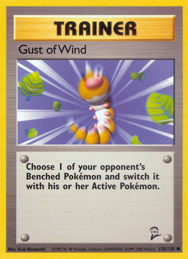 Gust of Wind (120/130) [Base Set 2] | Cracking-Singles