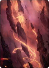 Mountain 1 Art Card [Zendikar Rising Art Series] | Cracking-Singles