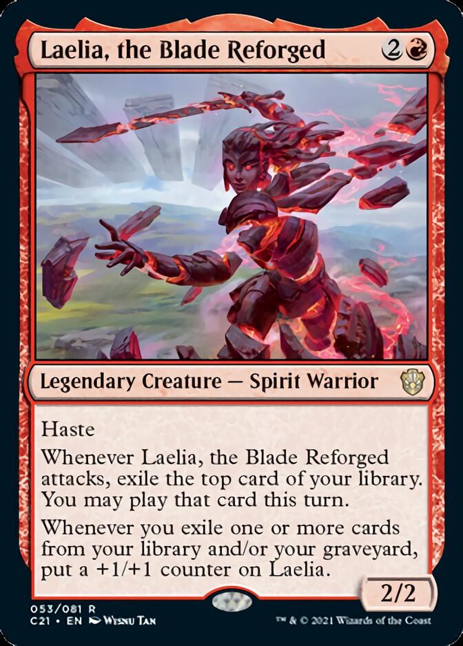 Laelia, the Blade Reforged [Commander 2021] | Cracking-Singles