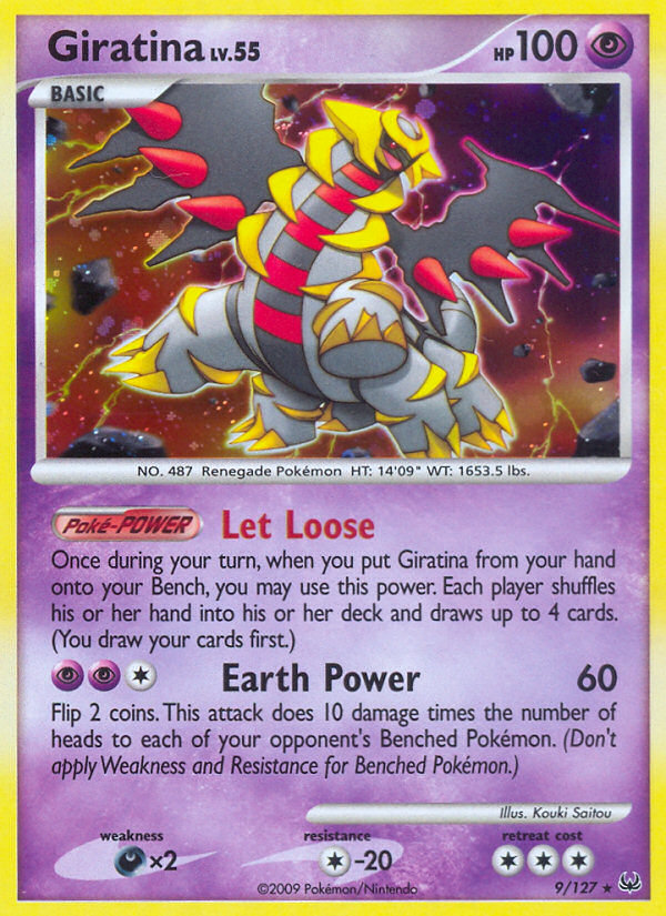 Giratina (9/127) [Platinum: Base Set] | Cracking-Singles