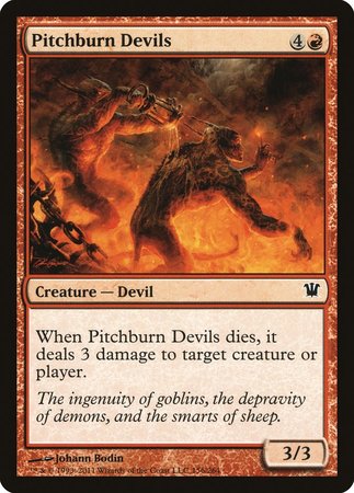 Pitchburn Devils [Innistrad] | Cracking-Singles