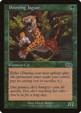 Pouncing Jaguar [Urza's Saga] | Cracking-Singles