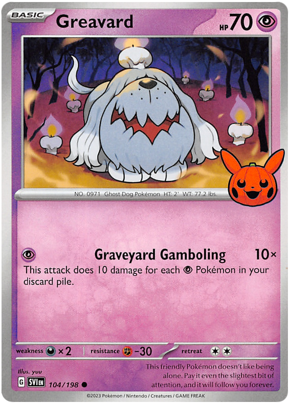 Greavard (104/198) [Trick or Trade 2023] | Cracking-Singles