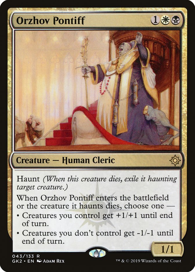 Orzhov Pontiff [Ravnica Allegiance Guild Kit] | Cracking-Singles