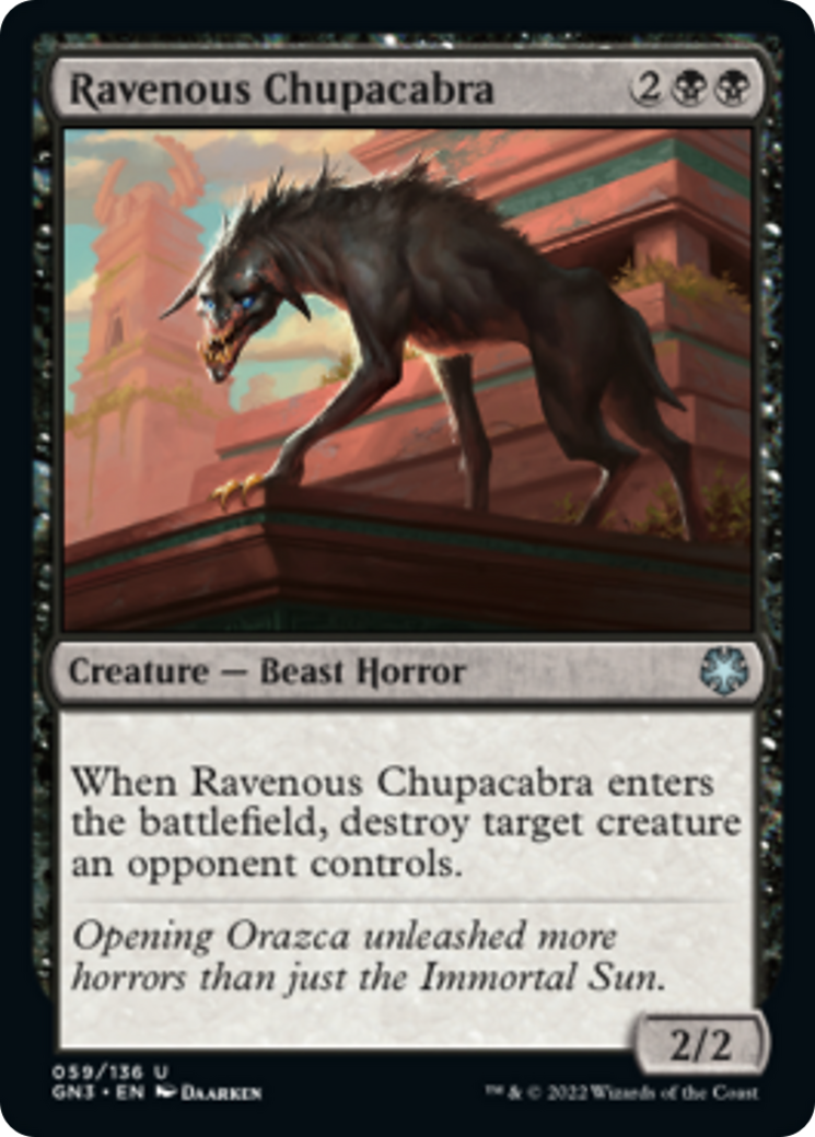 Ravenous Chupacabra [Game Night: Free-for-All] | Cracking-Singles