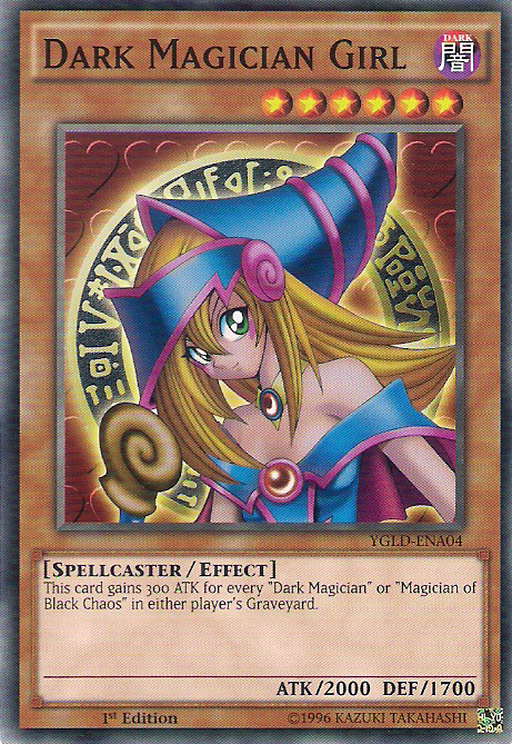 Dark Magician Girl [YGLD-ENA04] Common | Cracking-Singles