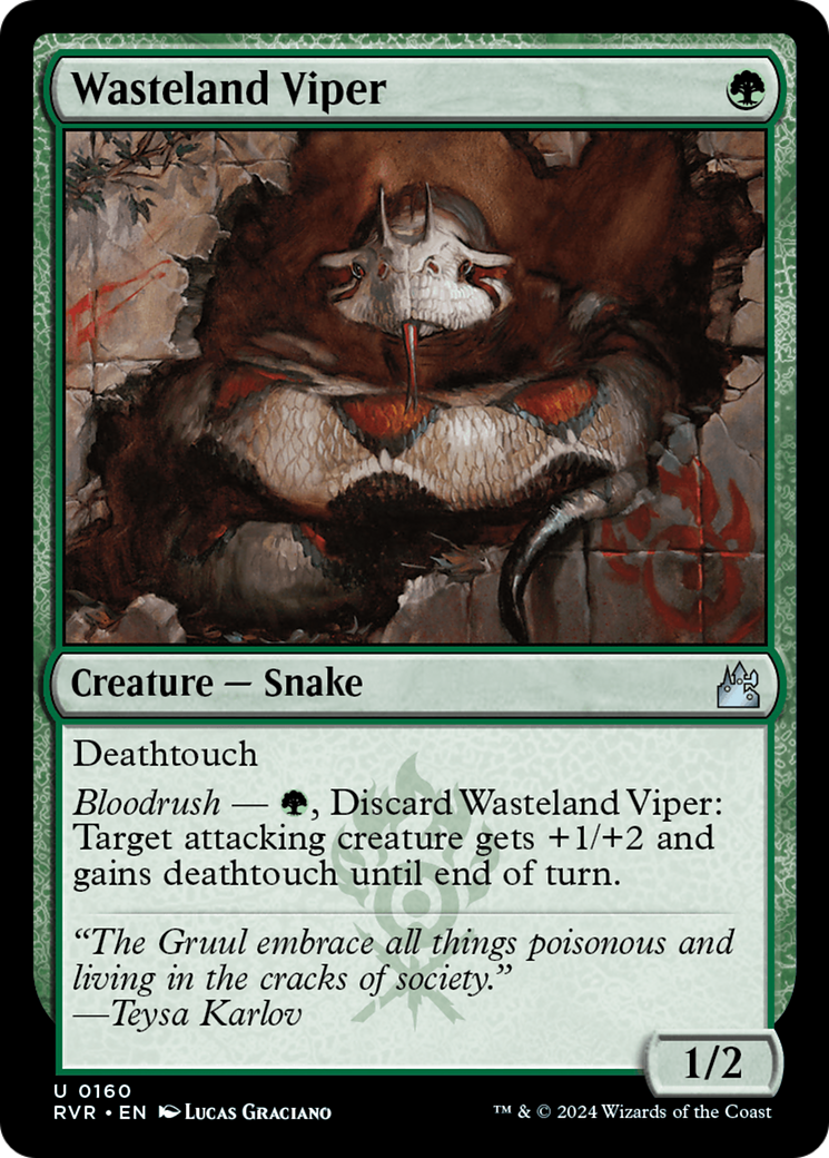 Wasteland Viper [Ravnica Remastered] | Cracking-Singles