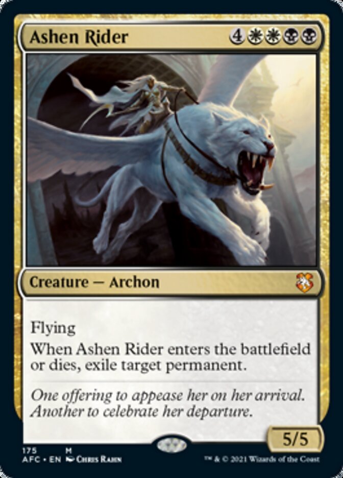 Ashen Rider [Dungeons & Dragons: Adventures in the Forgotten Realms Commander] | Cracking-Singles