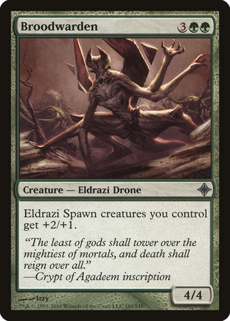 Broodwarden [Rise of the Eldrazi] | Cracking-Singles