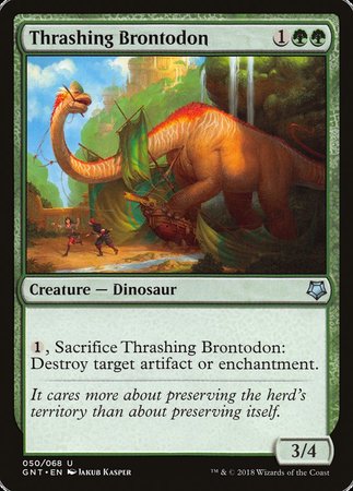 Thrashing Brontodon [Game Night] | Cracking-Singles