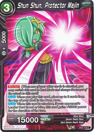 Shun Shun, Protector Majin [BT3-119] | Cracking-Singles