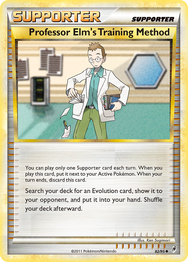 Professor Elm's Training Method (82/95) [HeartGold & SoulSilver: Call of Legends] | Cracking-Singles