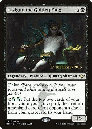 Tasigur, the Golden Fang [Fate Reforged Promos] | Cracking-Singles