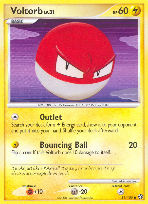 Voltorb (81/100) [Diamond & Pearl: Stormfront] | Cracking-Singles