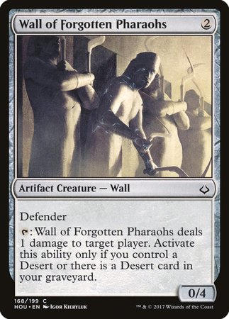 Wall of Forgotten Pharaohs [Hour of Devastation] | Cracking-Singles