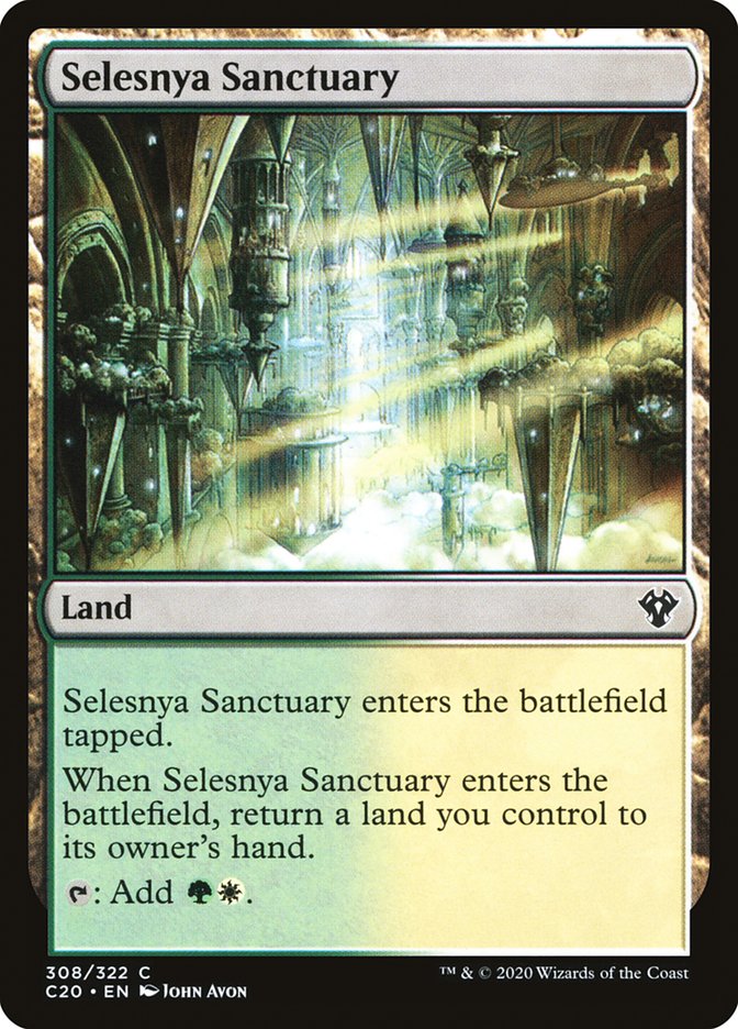 Selesnya Sanctuary [Commander 2020] | Cracking-Singles