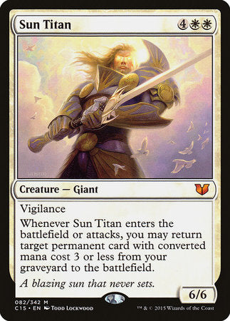 Sun Titan [Commander 2015] | Cracking-Singles