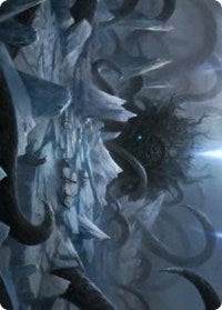 Icebreaker Kraken Art Card [Kaldheim: Art Series] | Cracking-Singles