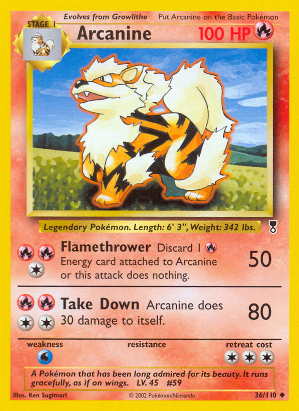 Arcanine (36/110) [Legendary Collection] | Cracking-Singles