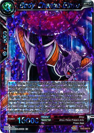 Body Change Ginyu [TB3-006] | Cracking-Singles