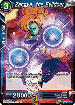 Zangya, the Evildoer (Common) [BT13-050] | Cracking-Singles