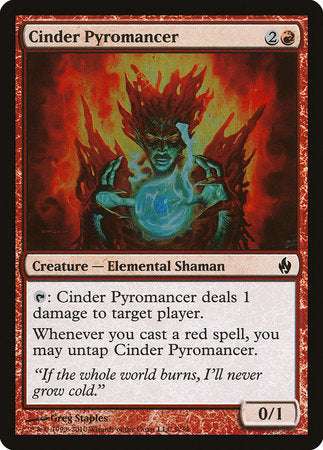 Cinder Pyromancer [Premium Deck Series: Fire and Lightning] | Cracking-Singles